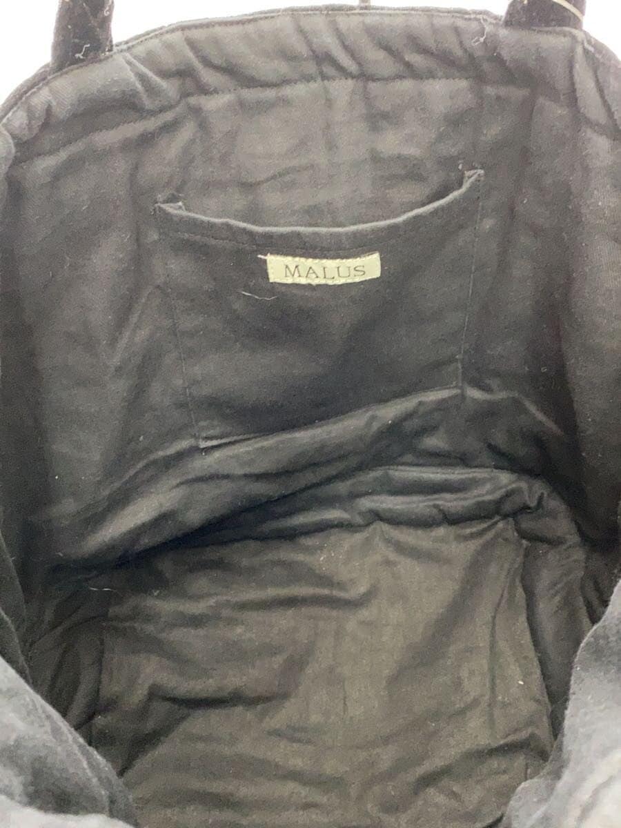 Other Brand MALUS Tote Bag Velour BLK 6