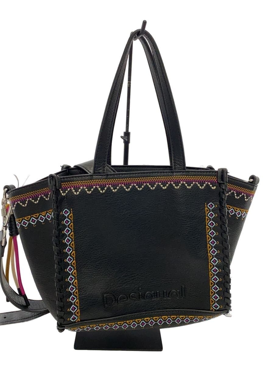 Desigual Handbag Leather BLK