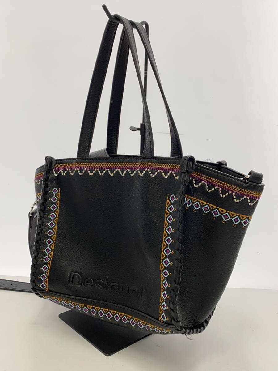 Desigual Handbag Leather BLK 2