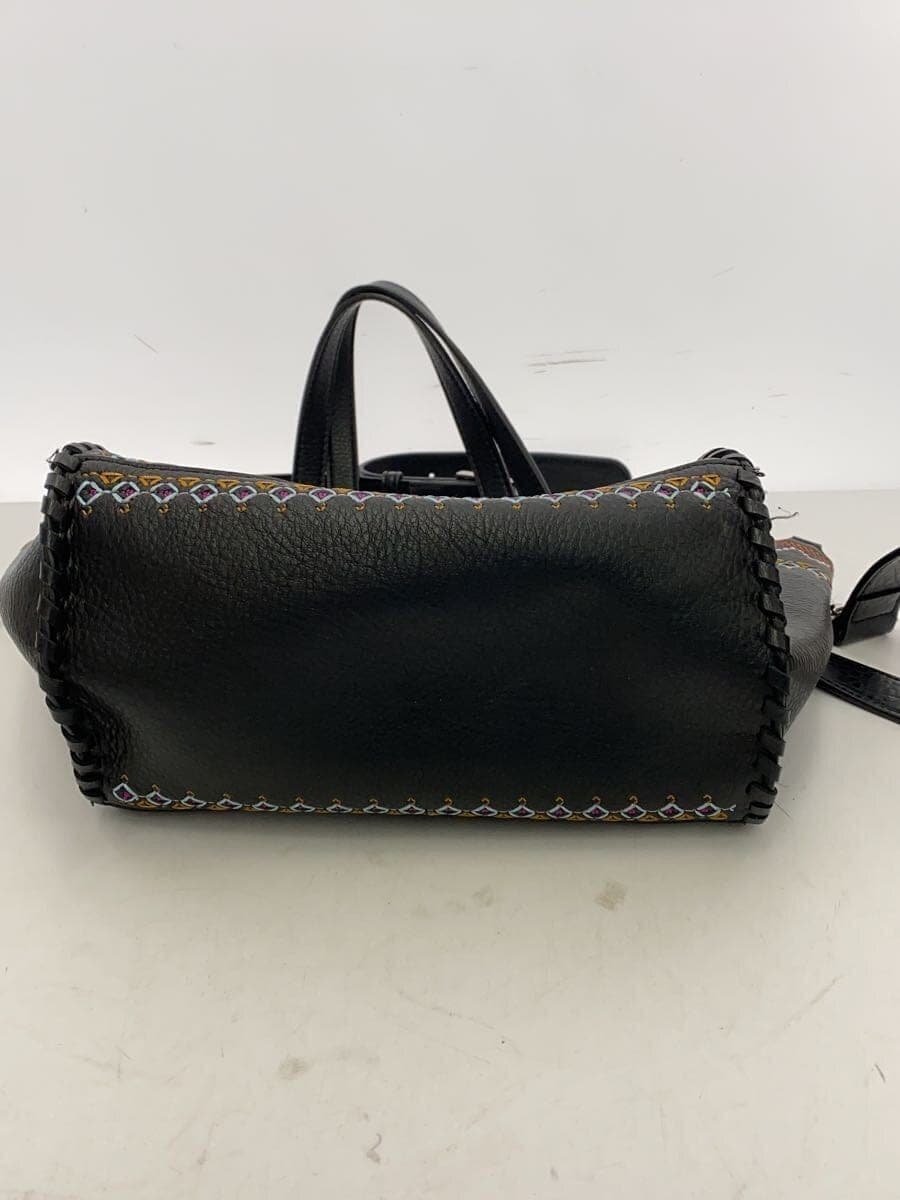 Desigual Handbag Leather BLK 4