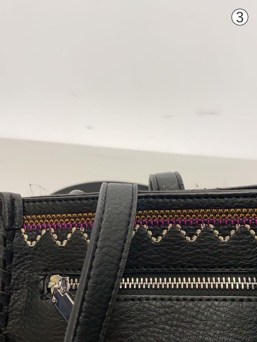 Desigual Handbag Leather BLK 9