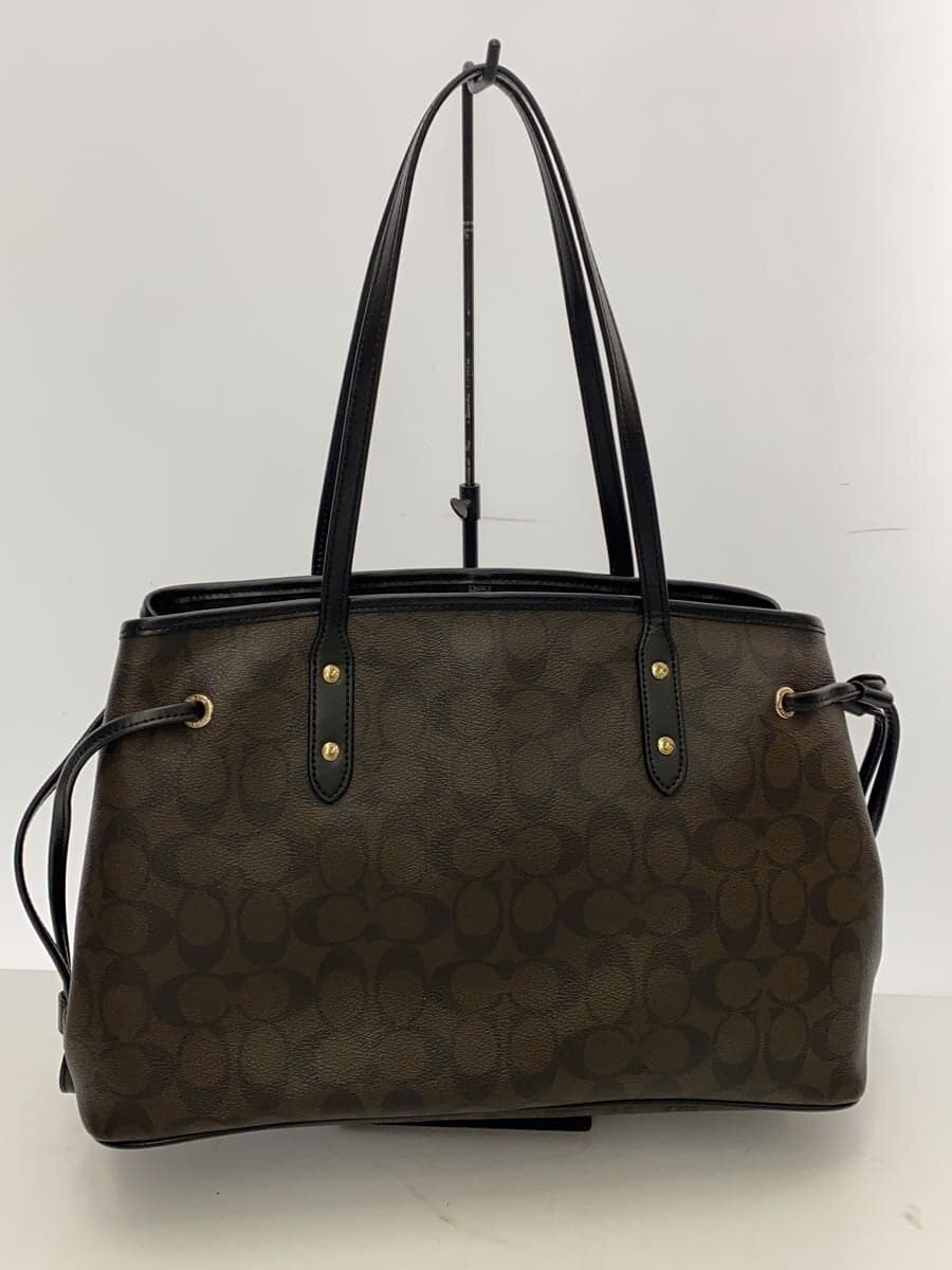 COACH Tote Bag PVC BRW F57842 3
