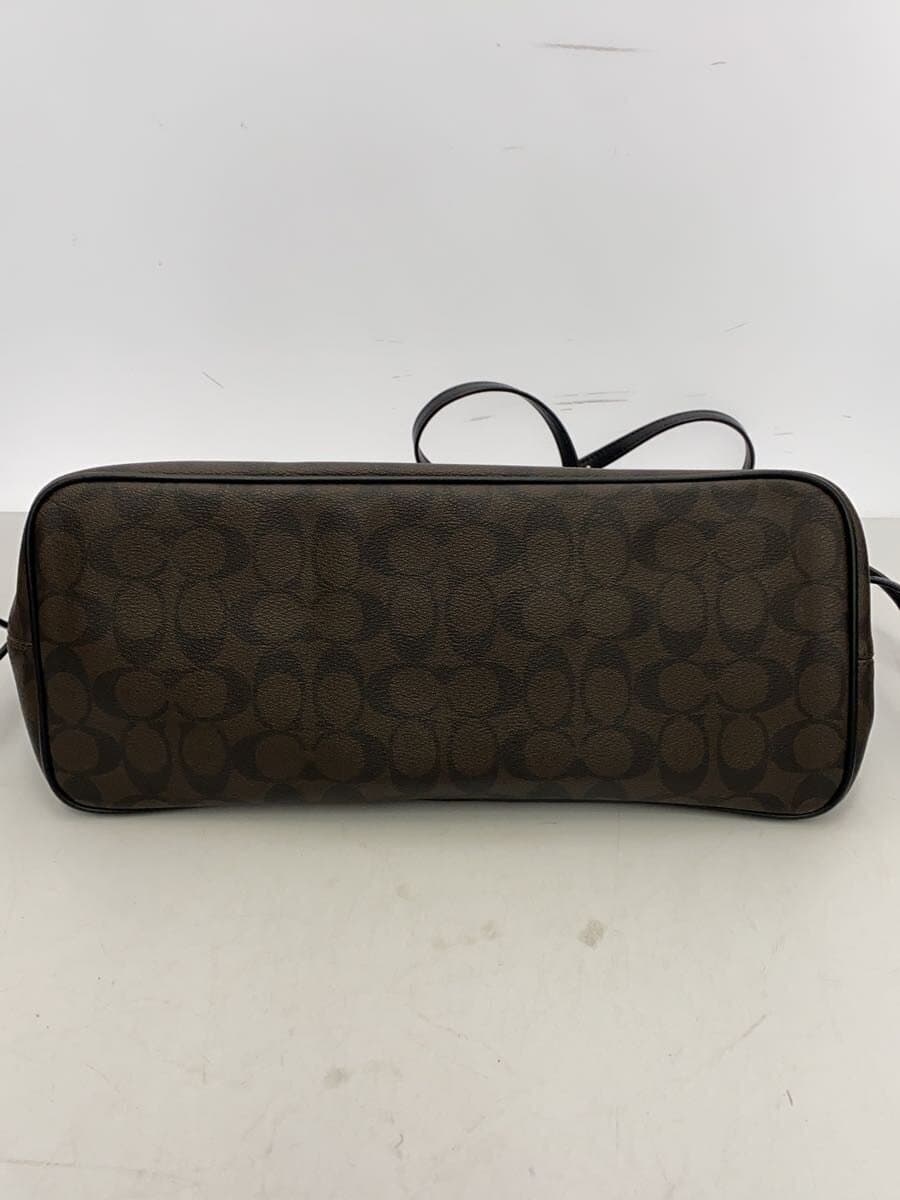 COACH Tote Bag PVC BRW F57842 4