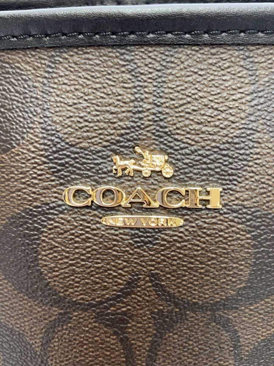 COACH Tote Bag PVC BRW F57842 5