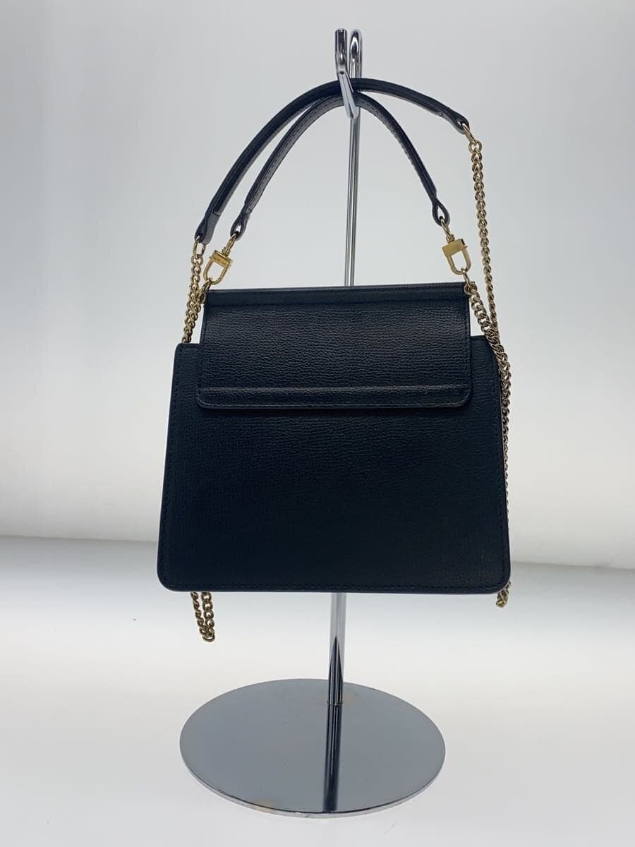 POLENENUMERO SEPT MINI Nume Rosept Mini Shoulder Bag Leather BLK 3