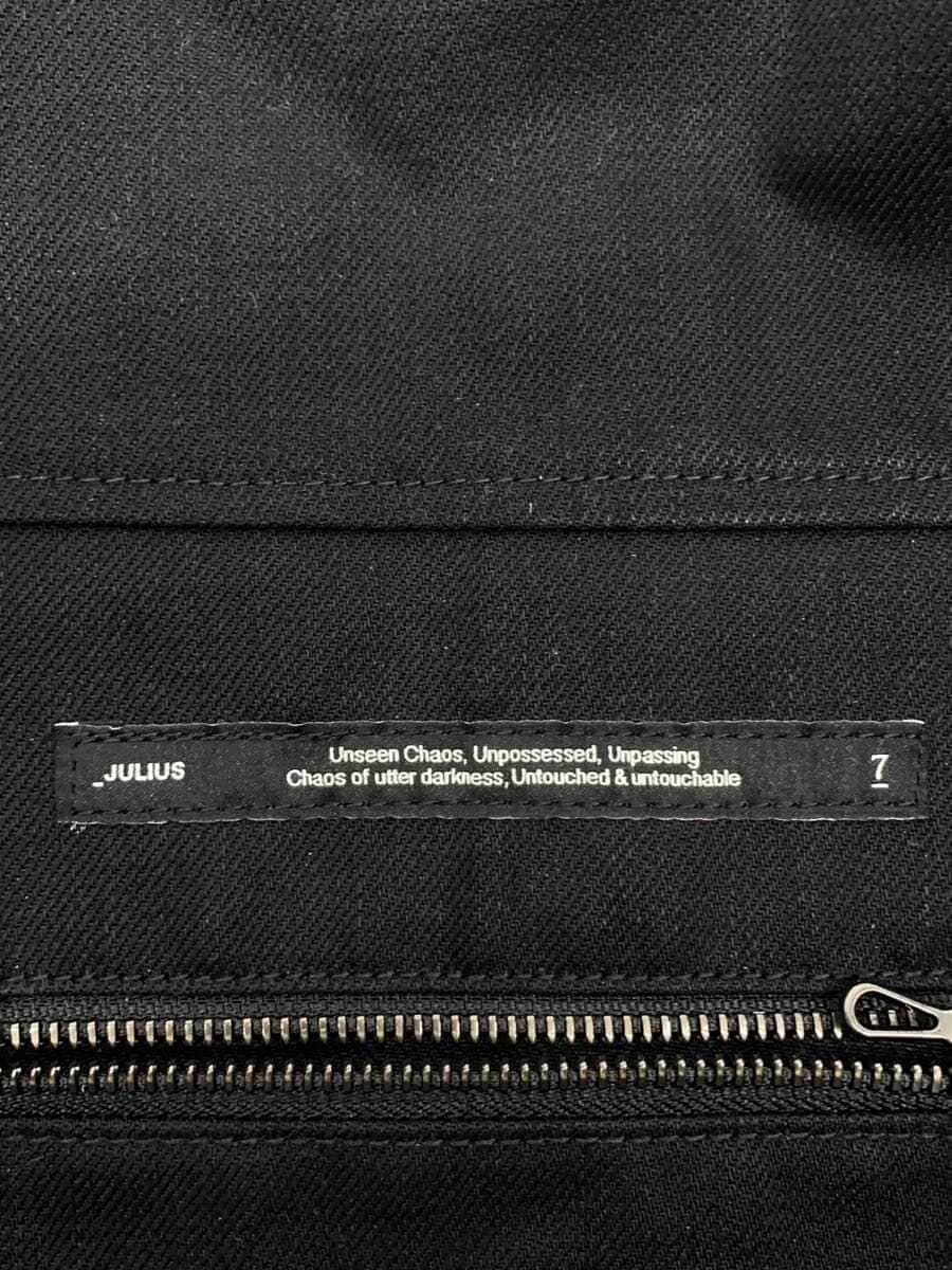JULIUS25SS 14OZ DENIM BAG Denim Bag Tote Bag Canvas BLK 5
