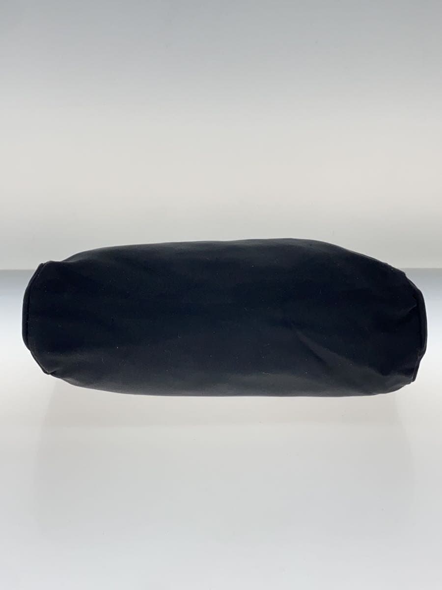 PRADA Triangle Logo Triangle Logo Plate Pouch Nylon BLK 4