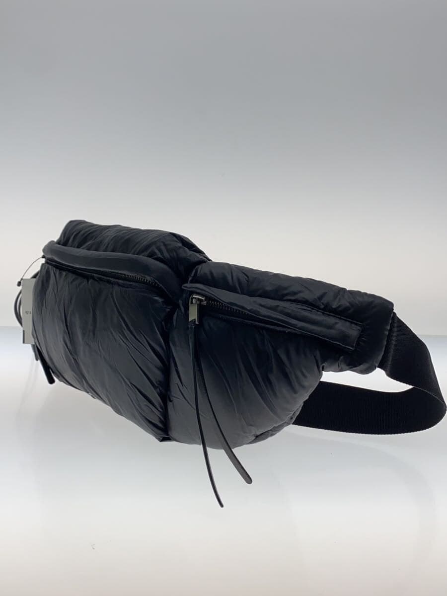 JIL SANDER PADDED BELT BAG Waist Bag -- BLK Solid J49WB0001 2