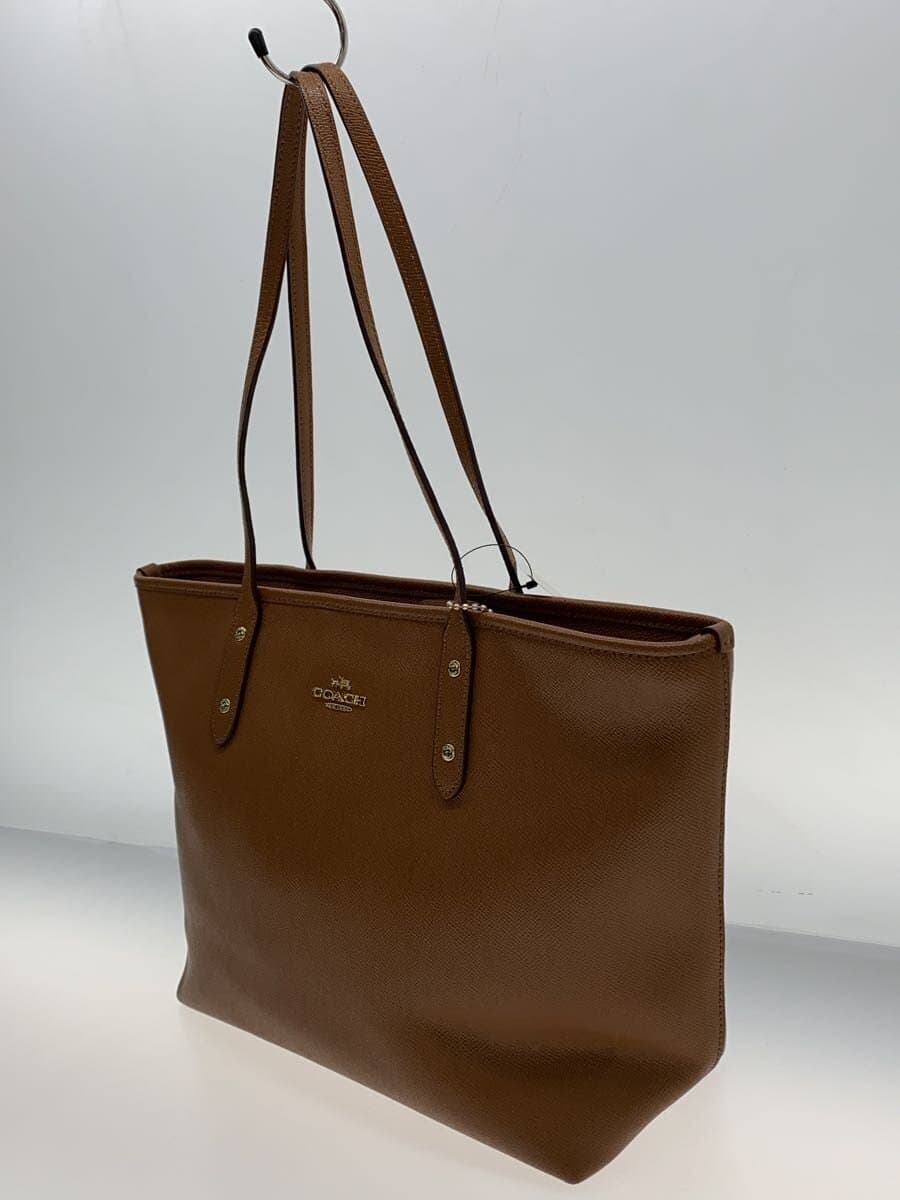 COACH Tote Bag Leather BRW F58846 2