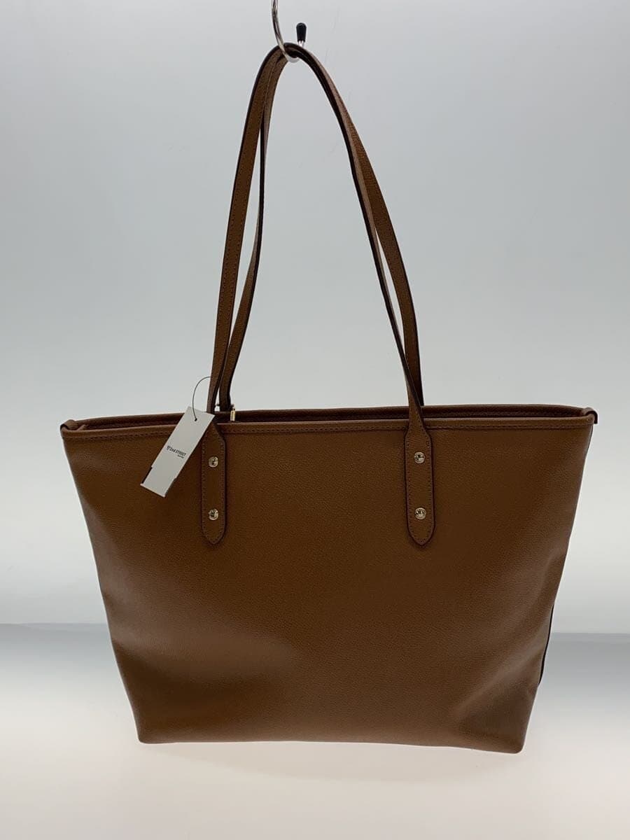 COACH Tote Bag Leather BRW F58846 3