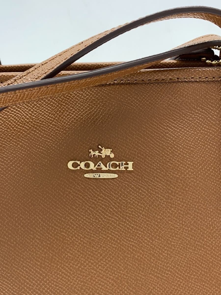 COACH Tote Bag Leather BRW F58846 5