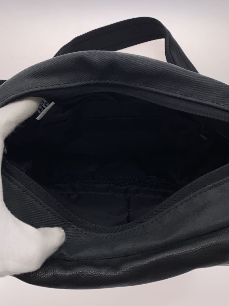 DIESEL Shoulder Bag Leather BLK 6