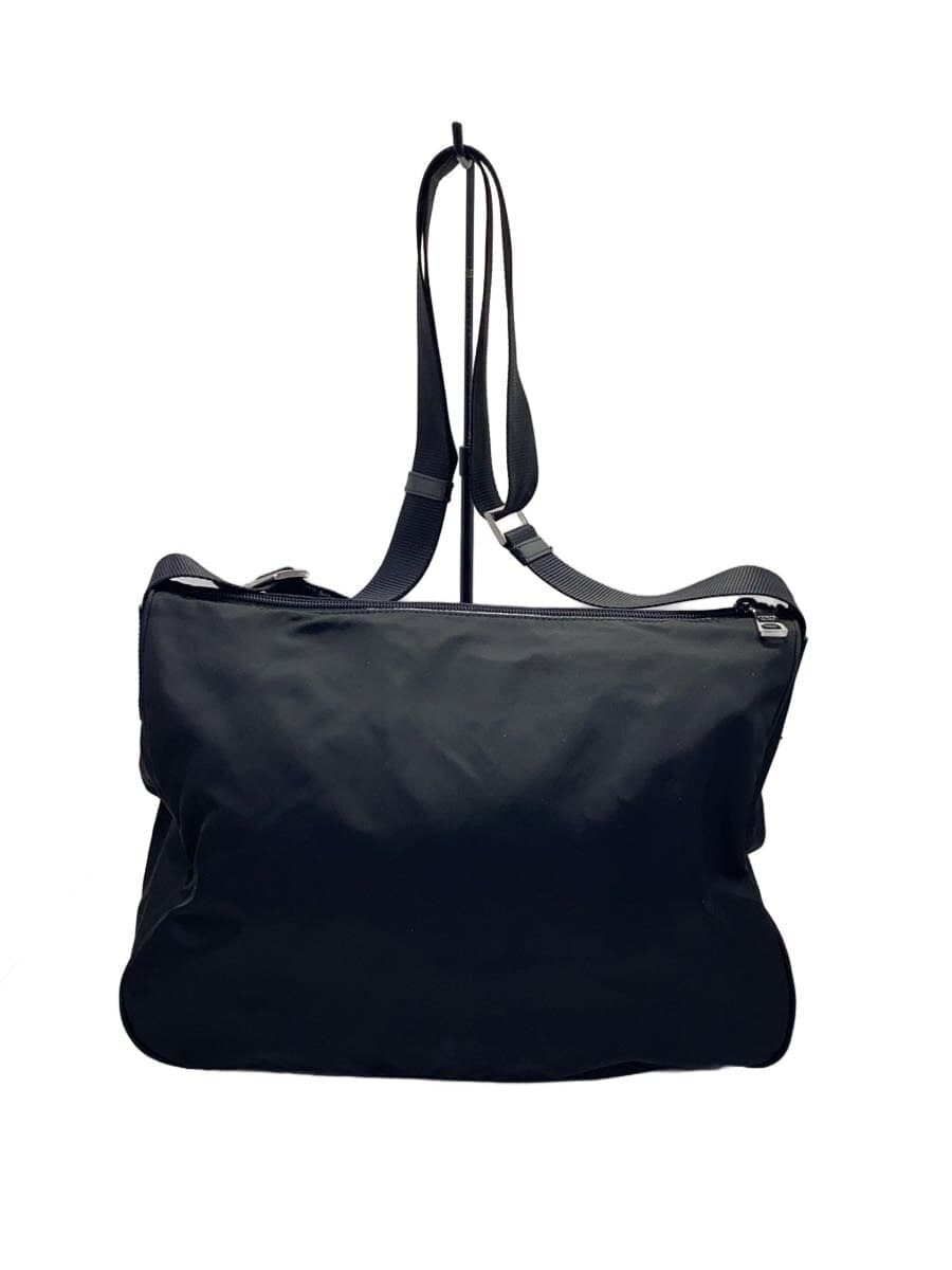 PRADA shoulder bag nylon BLK 3