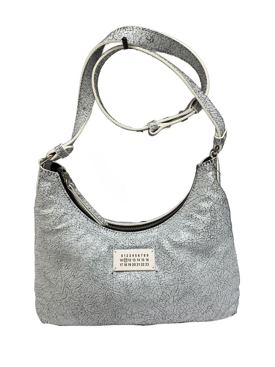 Maison Margiela Glam Slam Shoulder Bag Leather WHT SB3WG0024