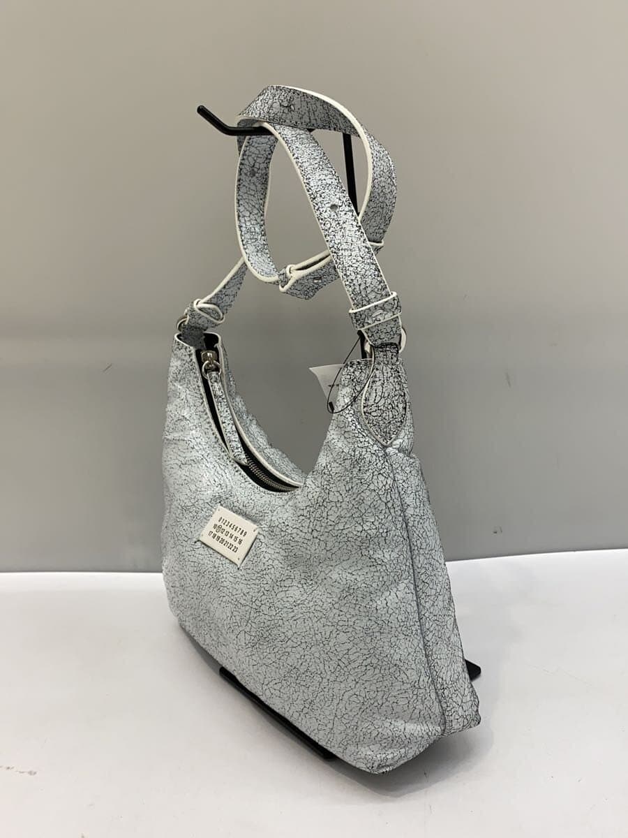 Maison Margiela Glam Slam Shoulder Bag Leather WHT SB3WG0024 2