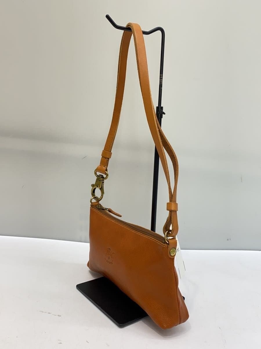 IL BISONTE Shoulder Bag Leather BRW A1673 2
