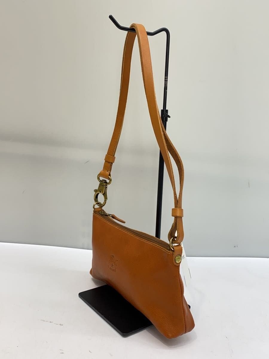 IL BISONTE Shoulder Bag Leather BRW A1673 2
