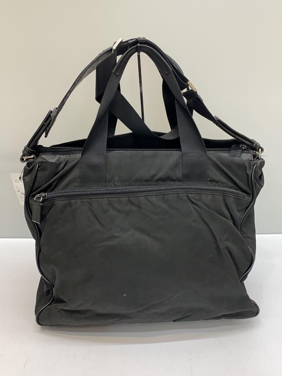 PRADA Briefcase Nylon BLK 3