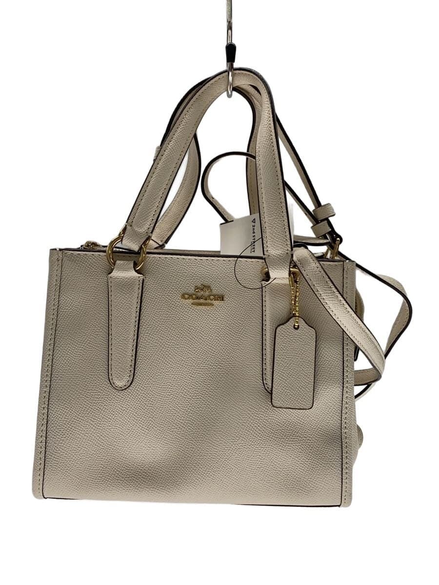 COACH handbag leather CRM F11925