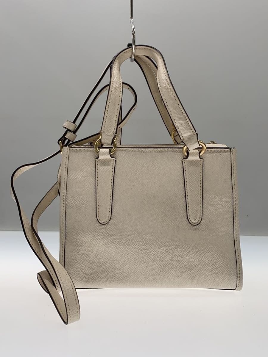 COACH handbag leather CRM F11925 3