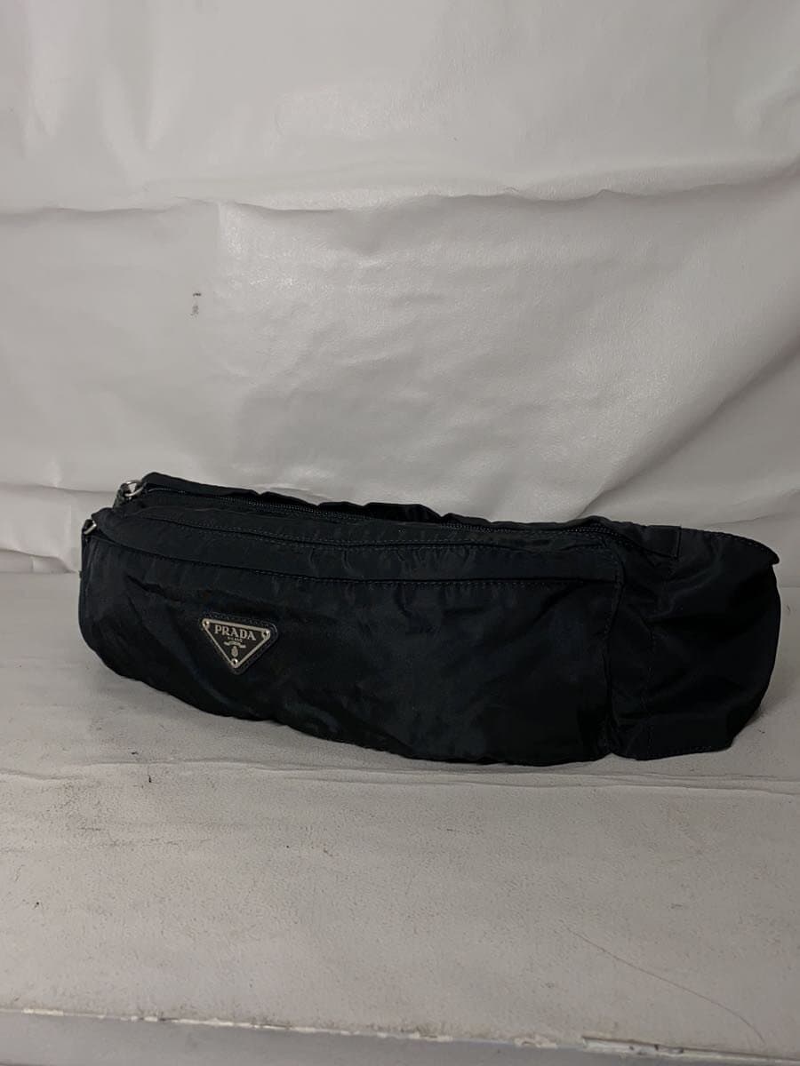 PRADA Waist Bag Nylon BLK 2