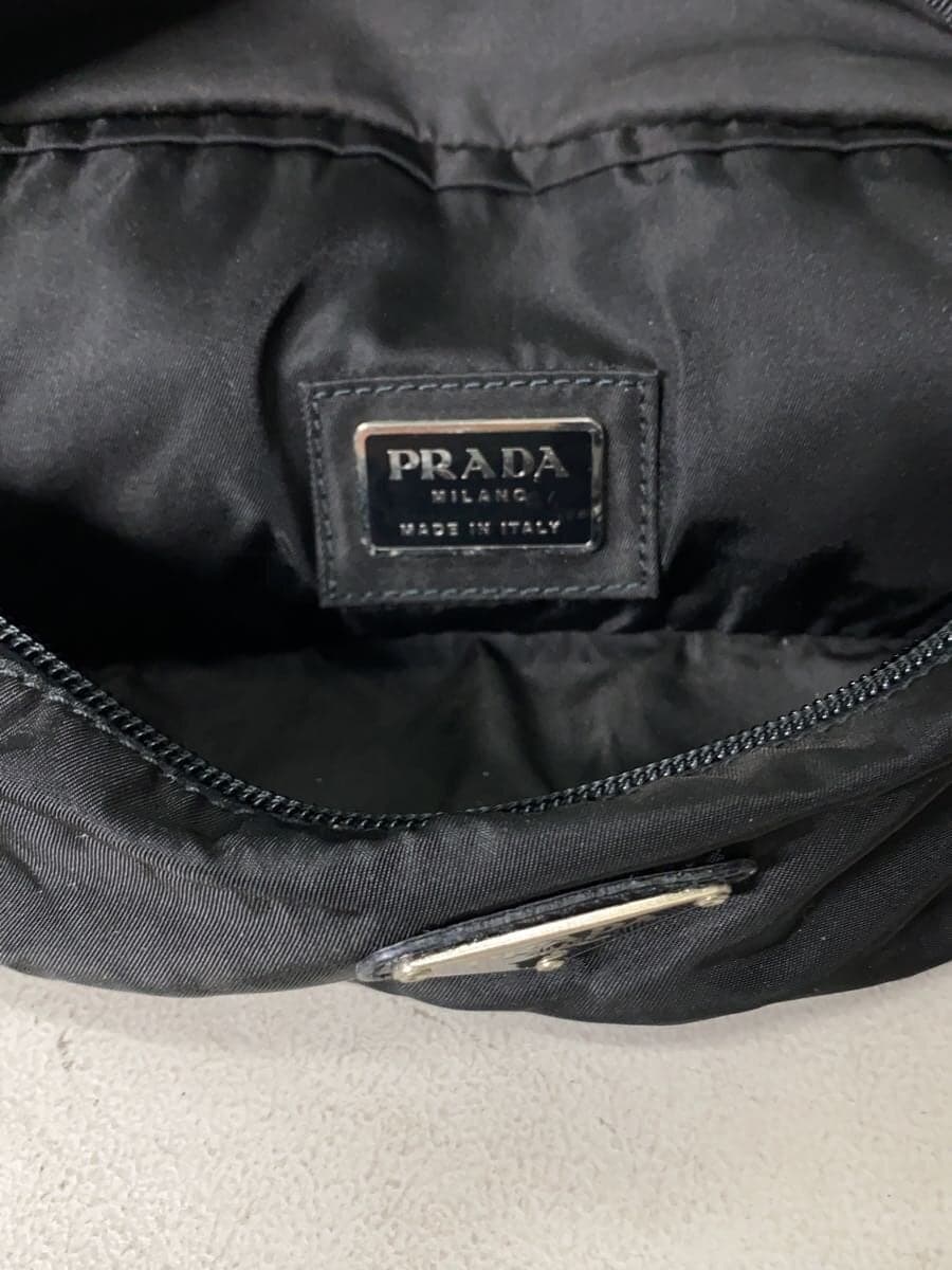 PRADA Waist Bag Nylon BLK 6