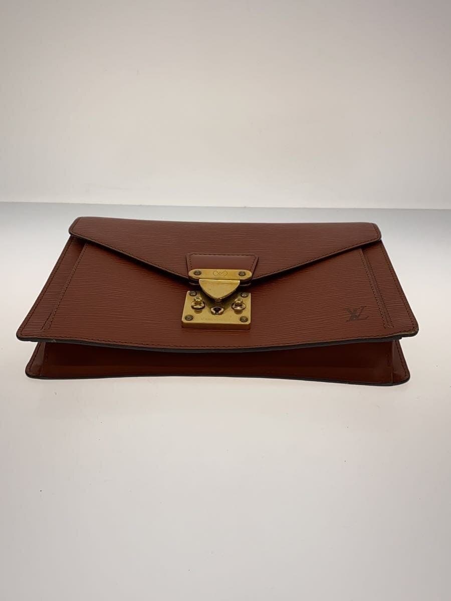 LOUIS VUITTON Pochette Série Dragonne_Epi Leather BRW M52613 M52613 4