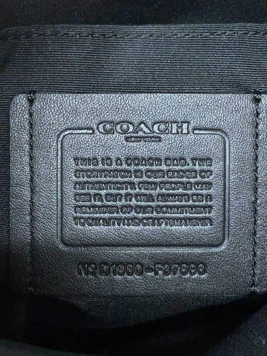 COACH Graham Bag Waist Bag BLK F37598 Shoulder Bag 5