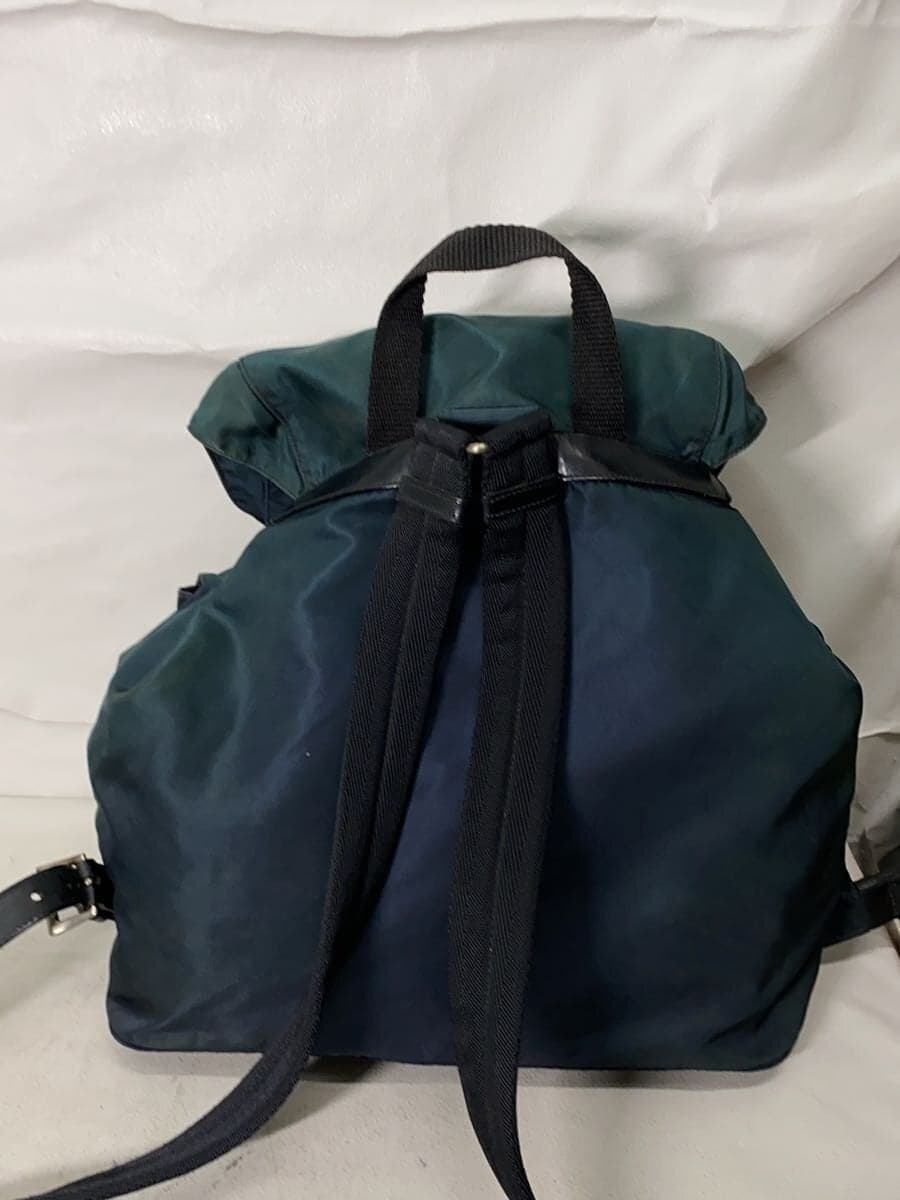 PRADA Backpack Nylon BLU 3