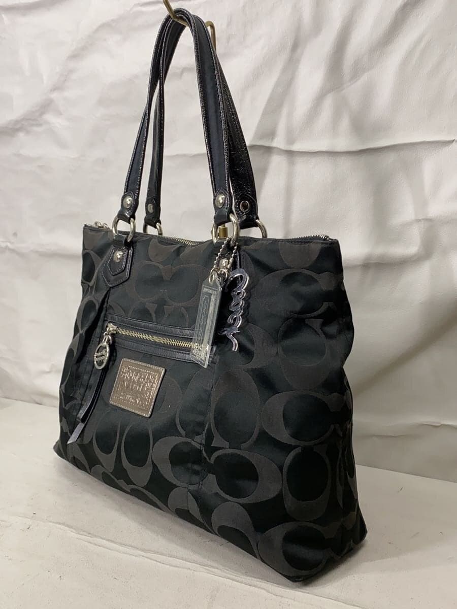 COACH Signature Tote Bag -- BLK 16290 2