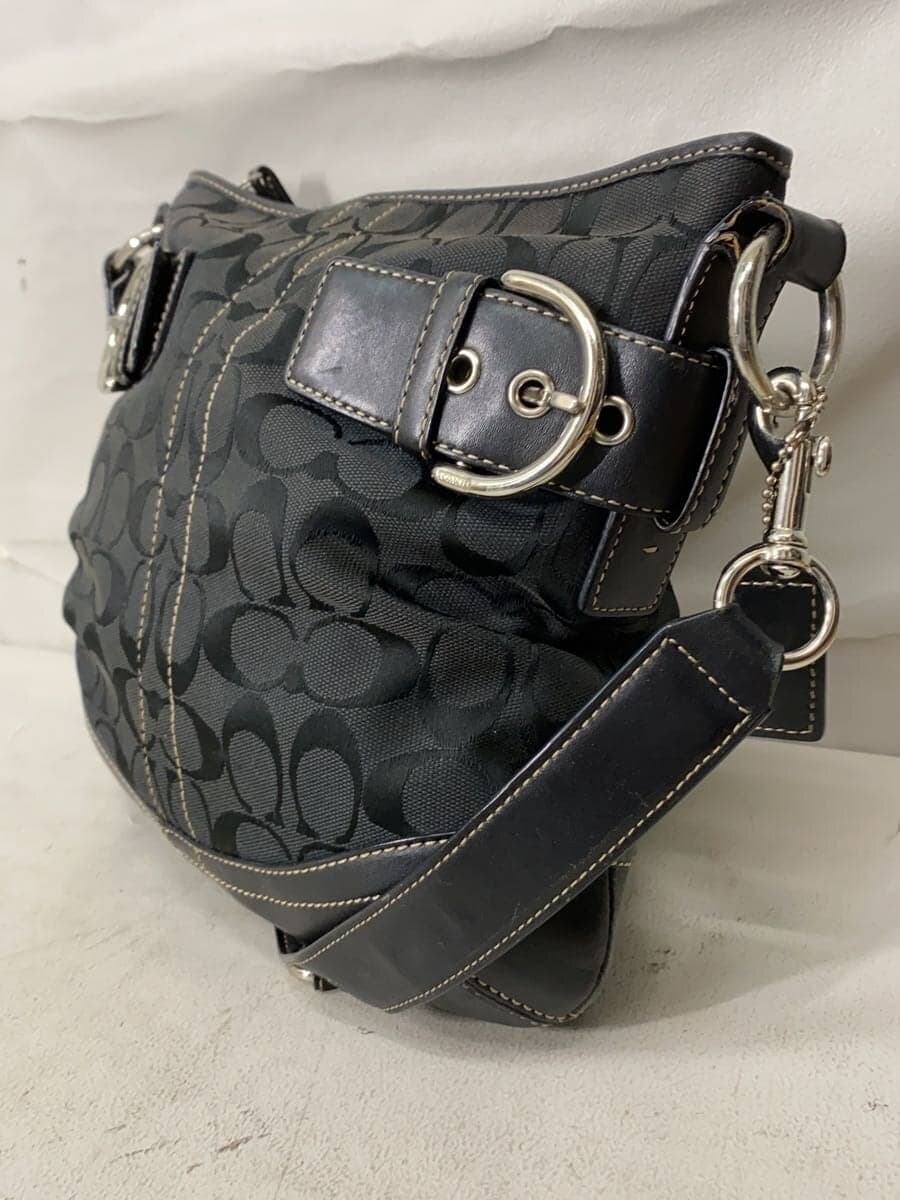 COACH Soft Duffle Signature Black -- BLK F03574 Shoulder Bag F03574 2