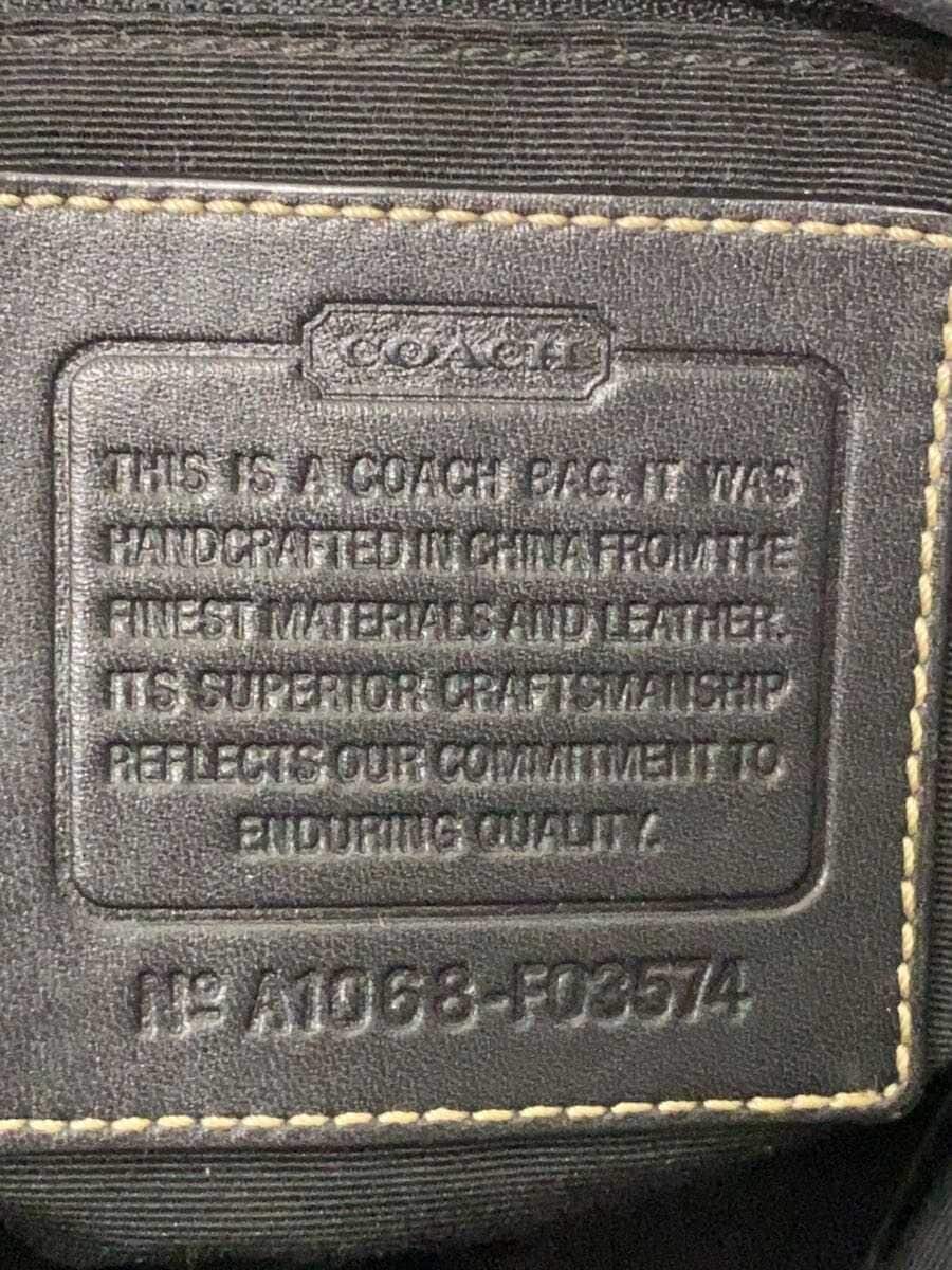 COACH Soft Duffle Signature Black -- BLK F03574 Shoulder Bag F03574 5