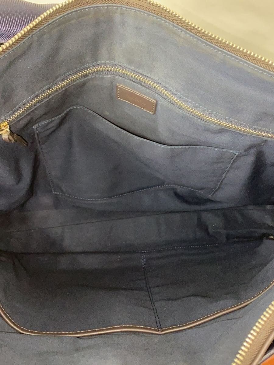 Paul Smith tote bag leather navy plain 6