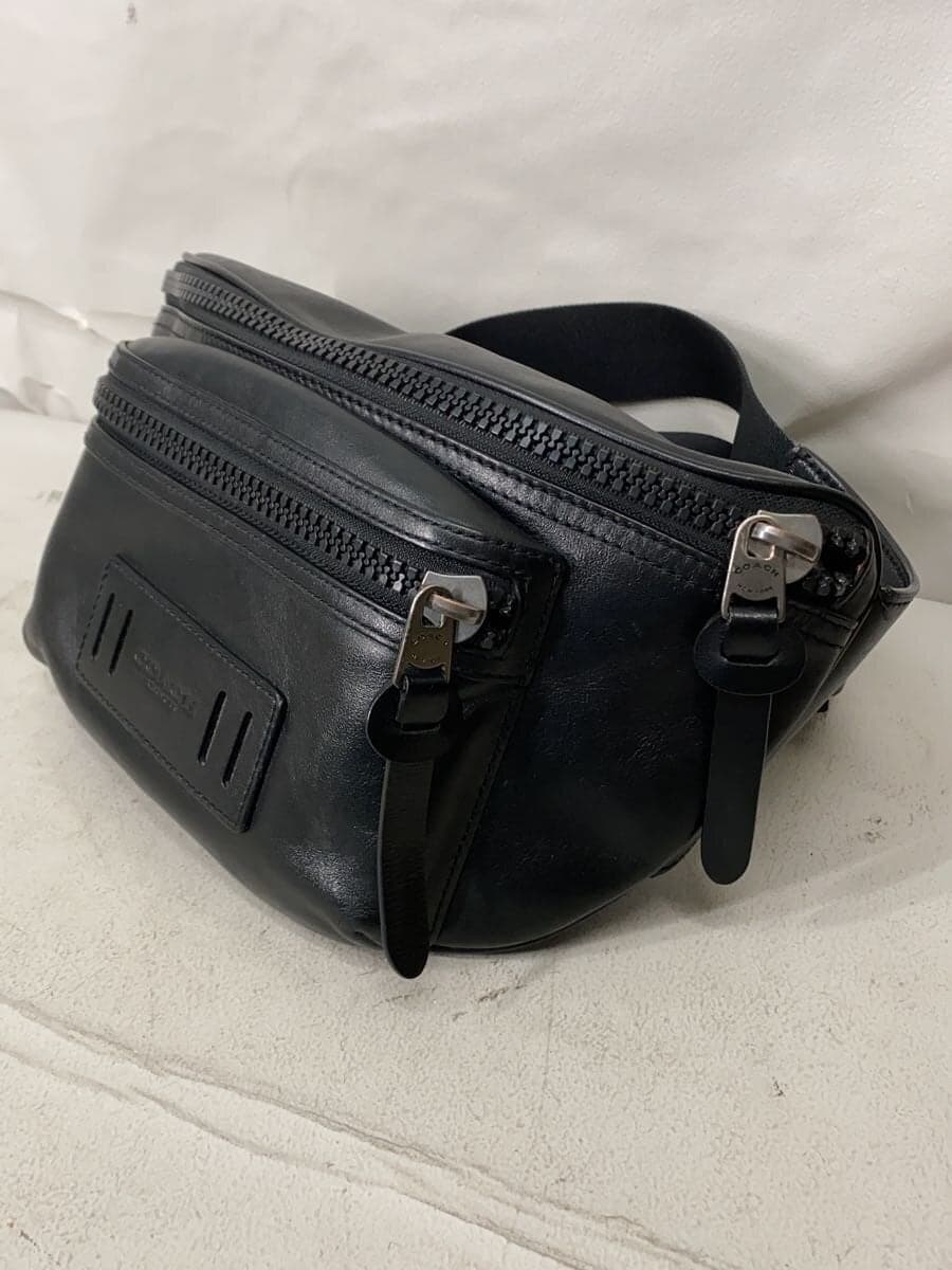 COACH Shoulder Bag Leather Black F75776 2