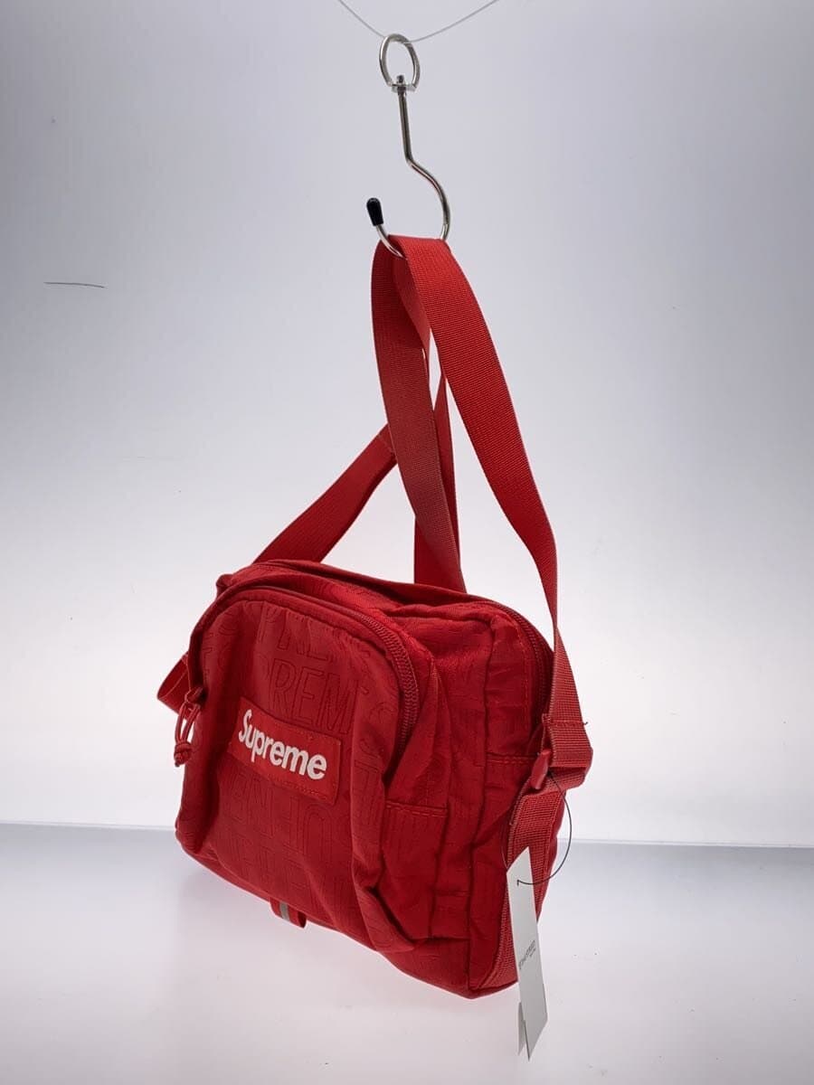 Supreme Shoulder Bag Red With Stain 2