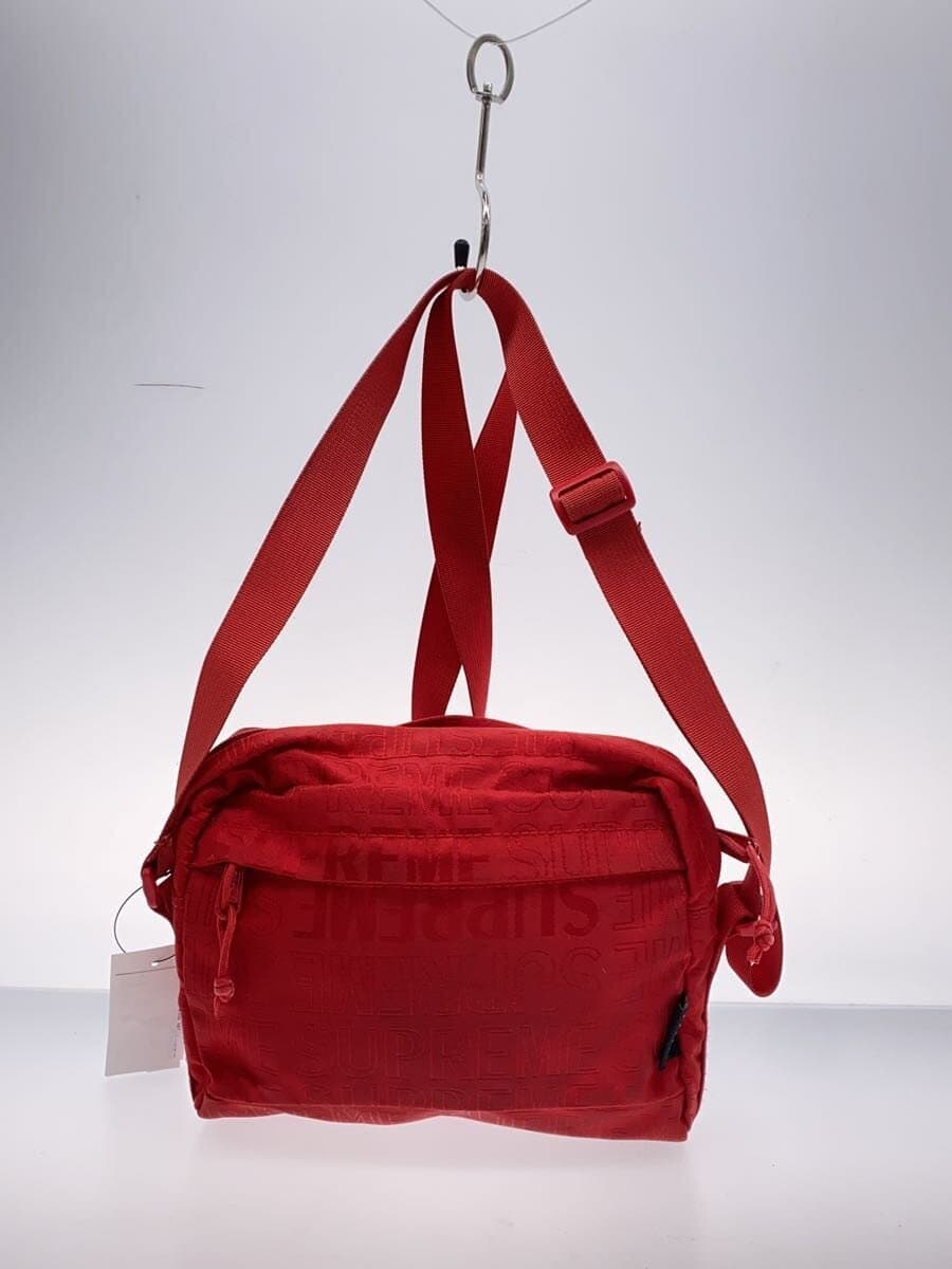 Supreme Shoulder Bag Red With Stain 3