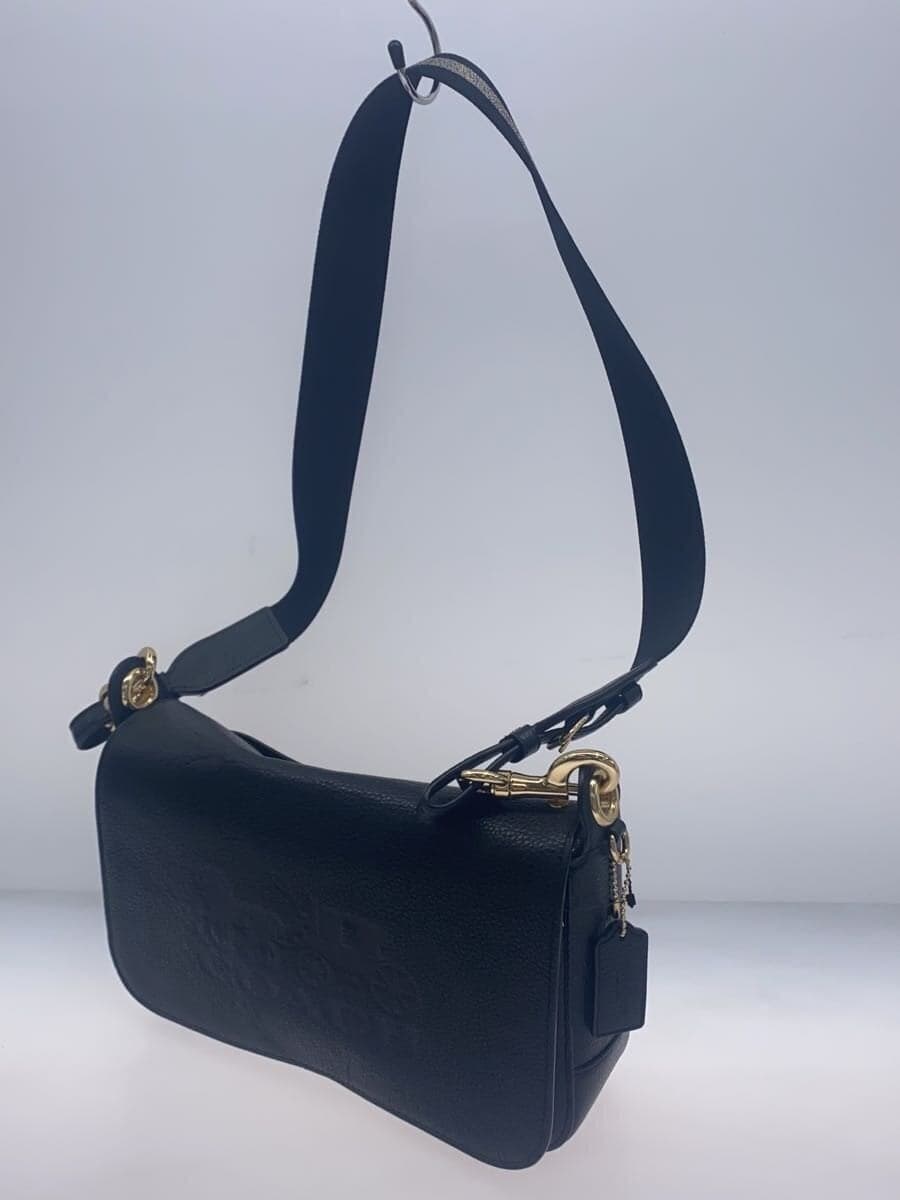 COACH Shoulder Bag Leather Black F72703 2