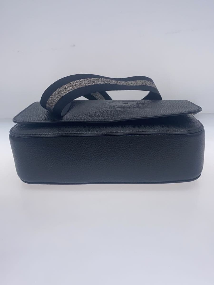 COACH Shoulder Bag Leather Black F72703 4