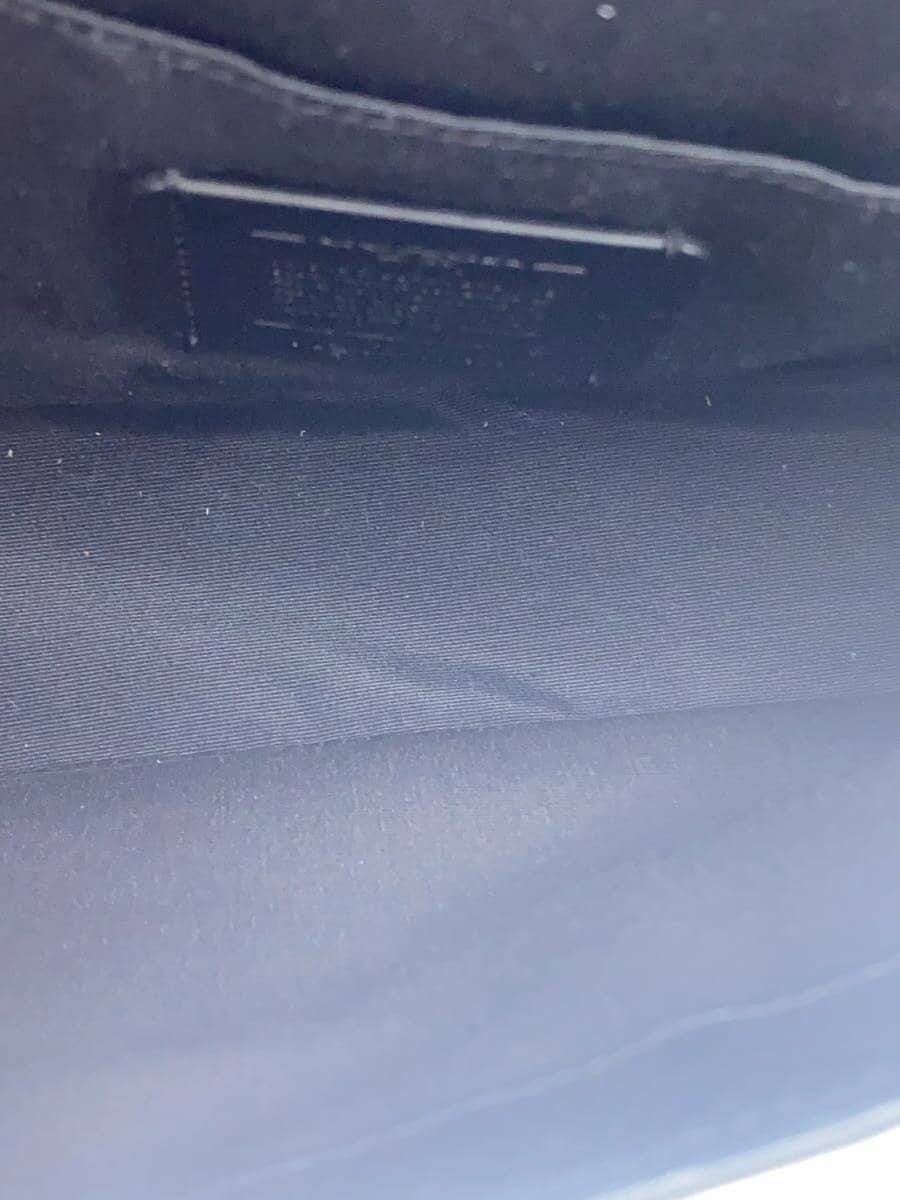 COACH Shoulder Bag Leather Black F72703 6