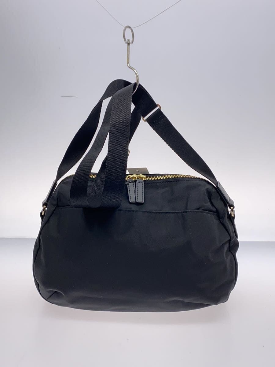agnes b. Shoulder Bag Nylon BLK FT03A-05 3