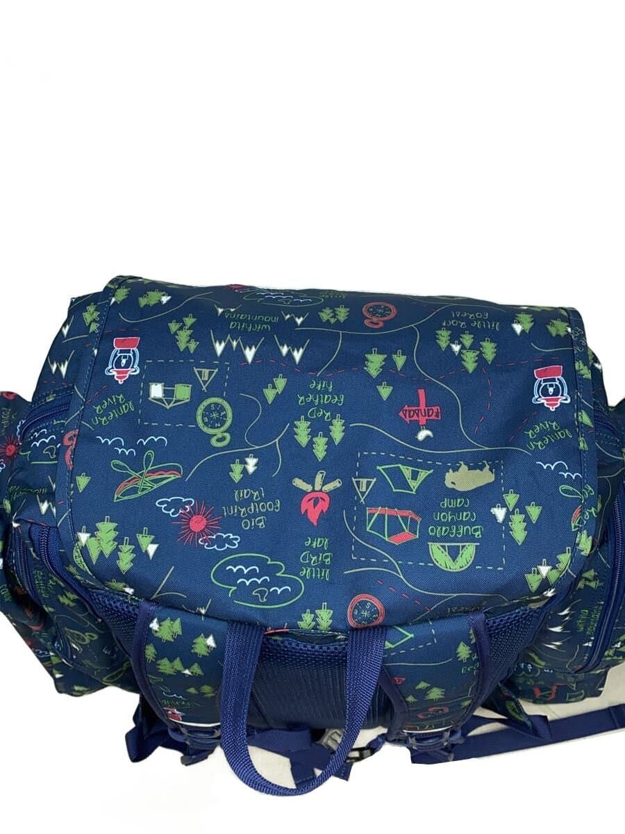Coleman Backpack NVY All Over Pattern 118108779 4