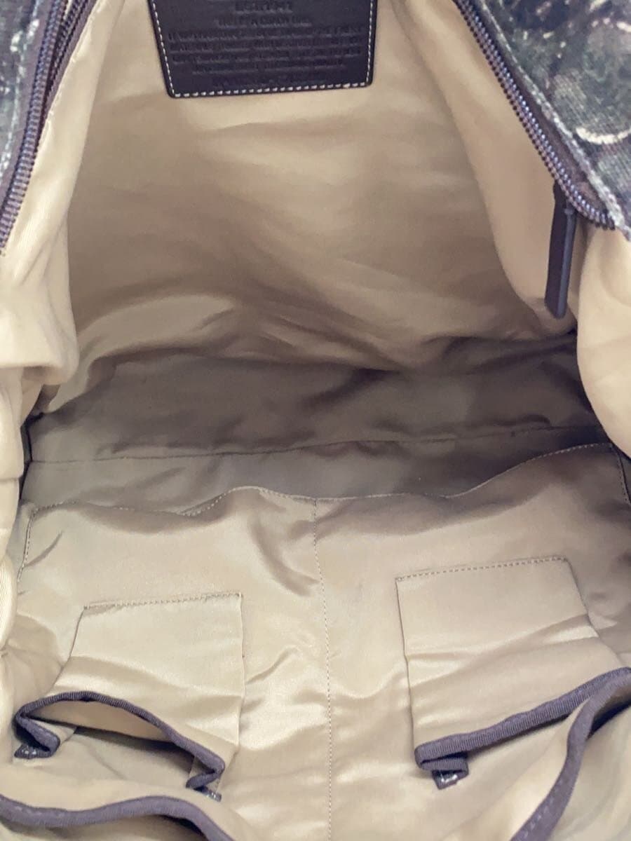 COACH Tote Bag Canvas KHK All Over Pattern F70583 6