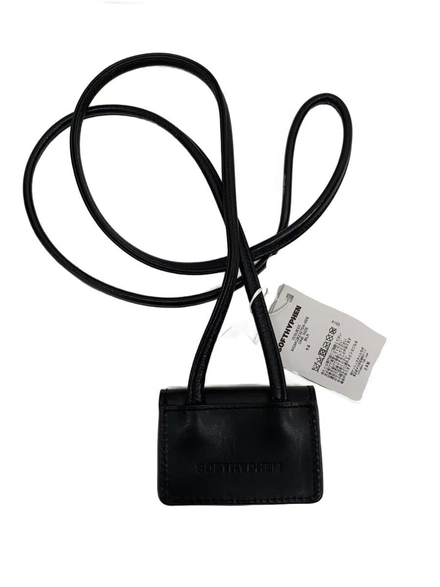 SOFTHYPHEN Shoulder Bag BLK Solid