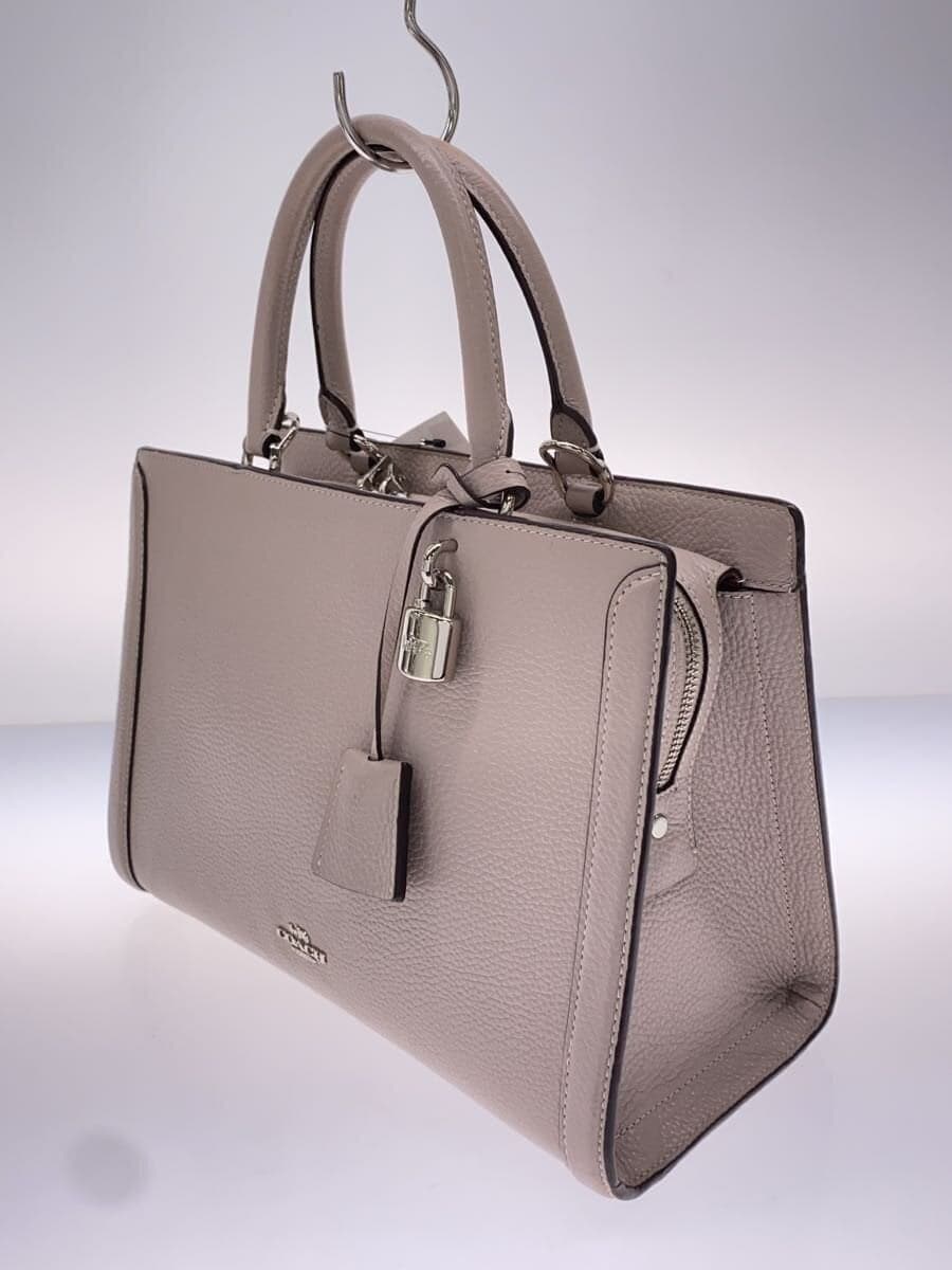 COACH handbag -- GRY solid 88037 2