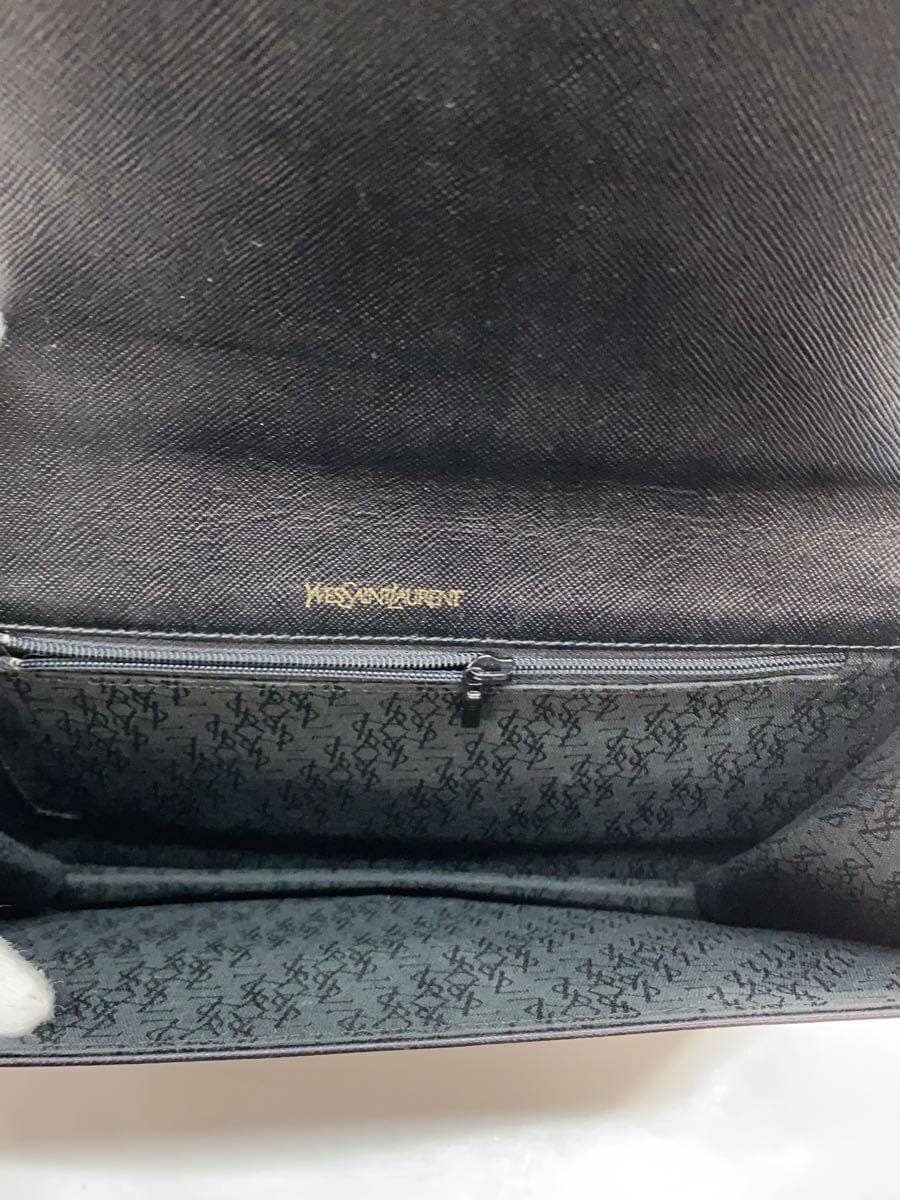 YVES SAINT LAURENT Clutch Bag BLK 6
