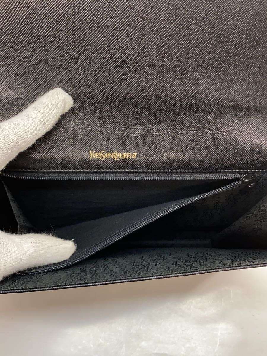 YVES SAINT LAURENT Clutch Bag BLK 7