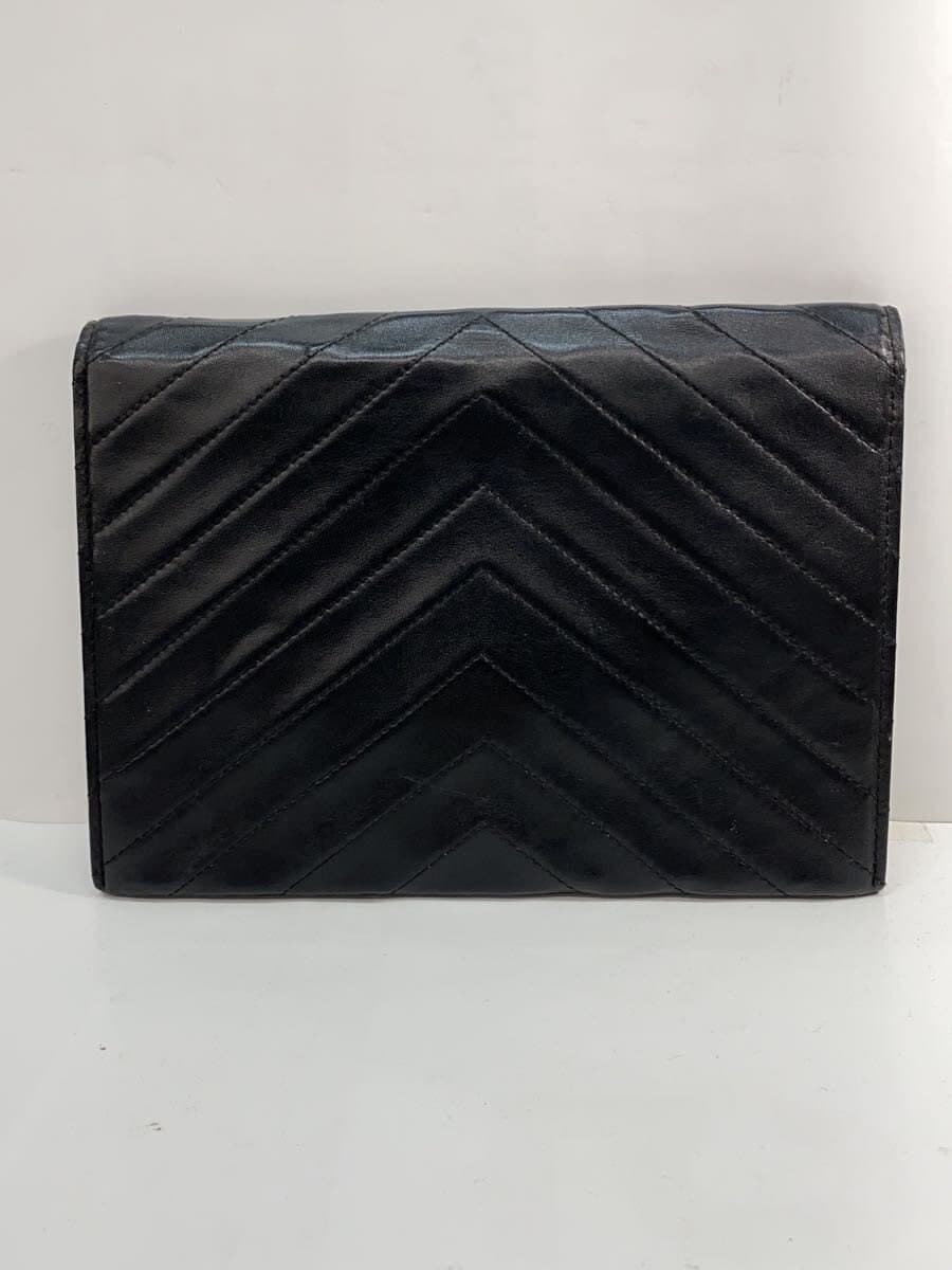 YVES SAINT LAURENT Clutch Bag BLK 3