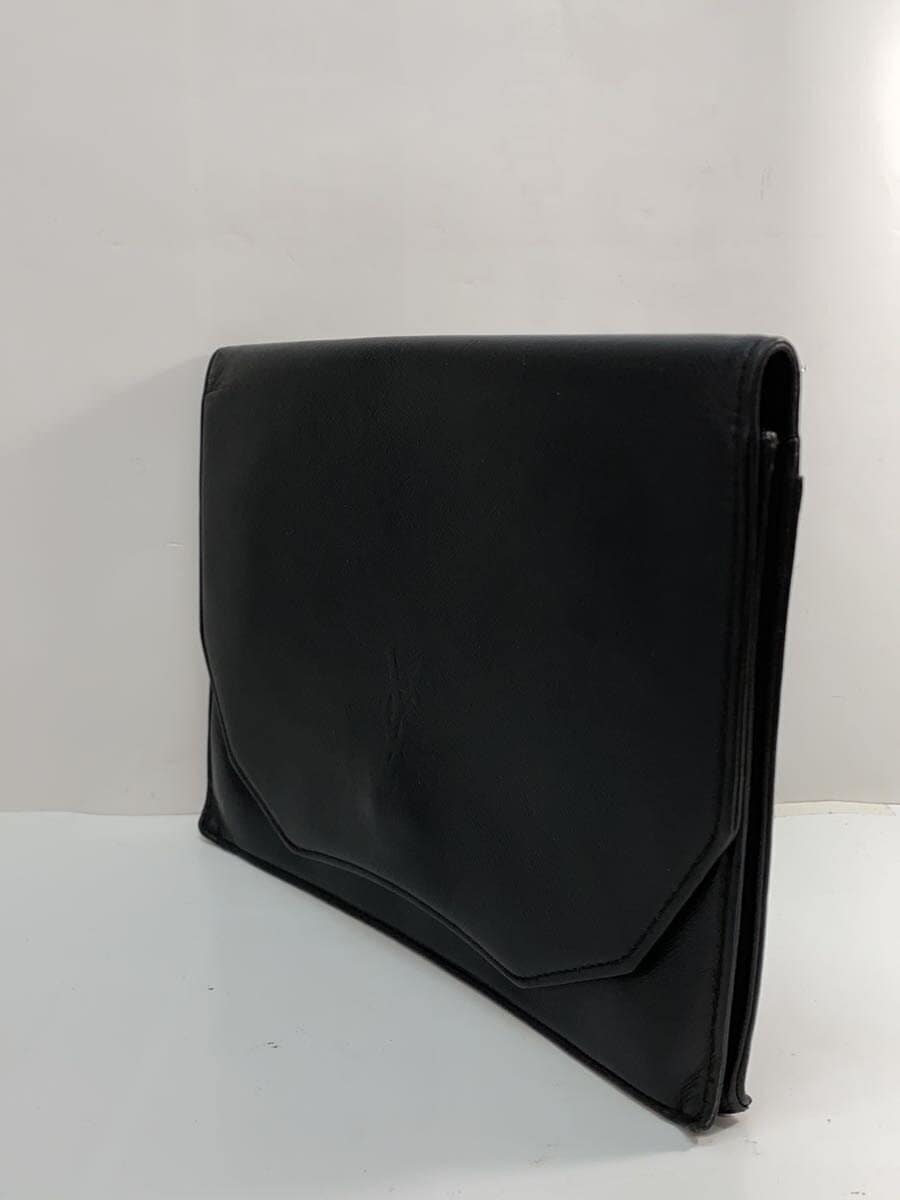 YVES SAINT LAURENT Clutch Bag BLK 2