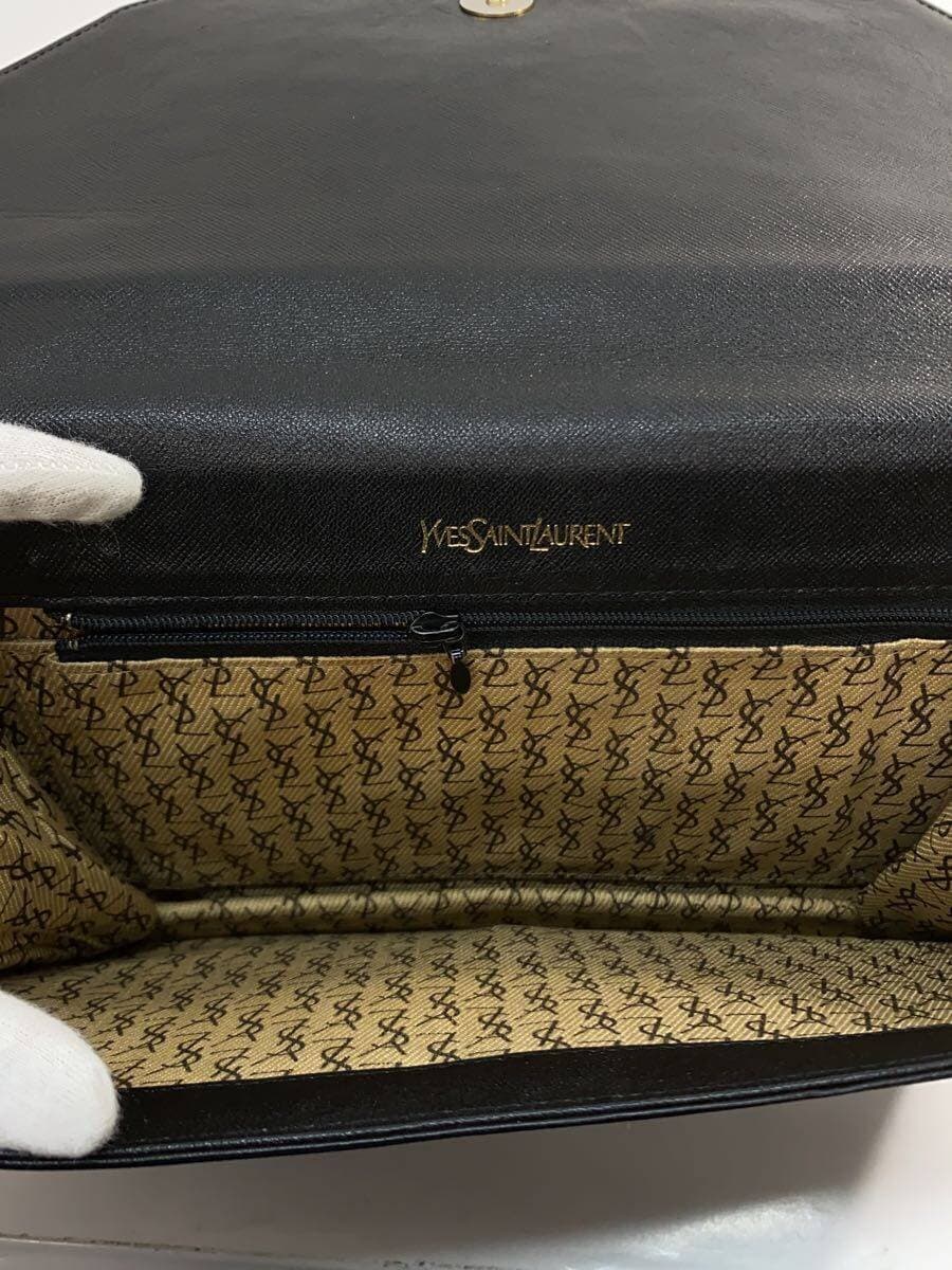 YVES SAINT LAURENT Clutch Bag BLK 6
