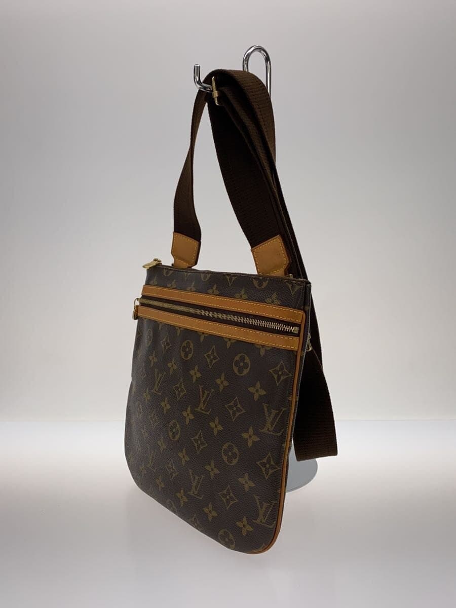 LOUIS VUITTON Pochette Bosphore_Monogram Canvas PVC BRW Monogram 2